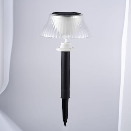 Maxsa Innovations Solar-Powered Scallop Led Lamp, 2PK 48505